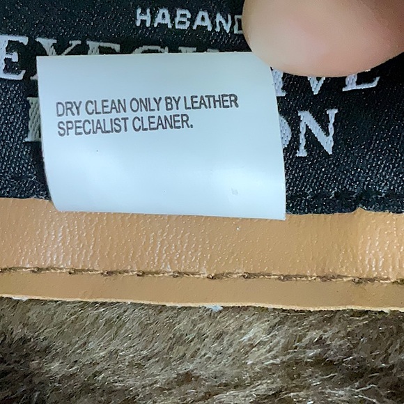 HABAND Executive Division Men’s Medium Brown Leather Coat With Zip In Lining - Picture 9 of 9